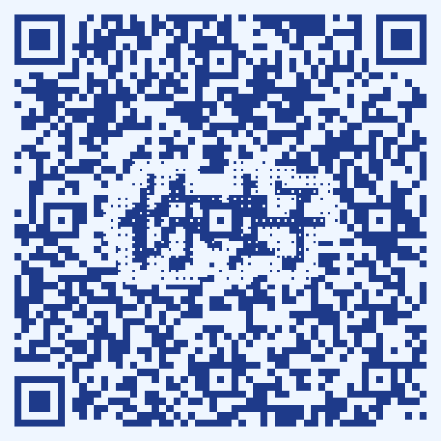 Pixel art QR code with the Chinese characters ni hao drawn in pixel style inside the code