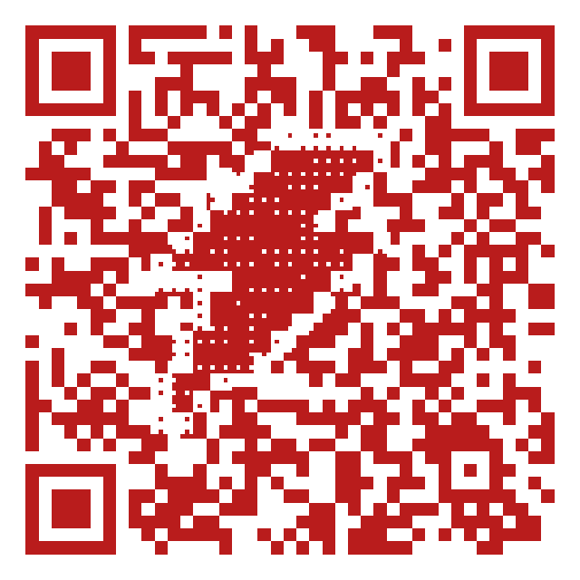 内部画有像素闪电图标的红色二维码 — HonestQR 生成器的真实可扫输出